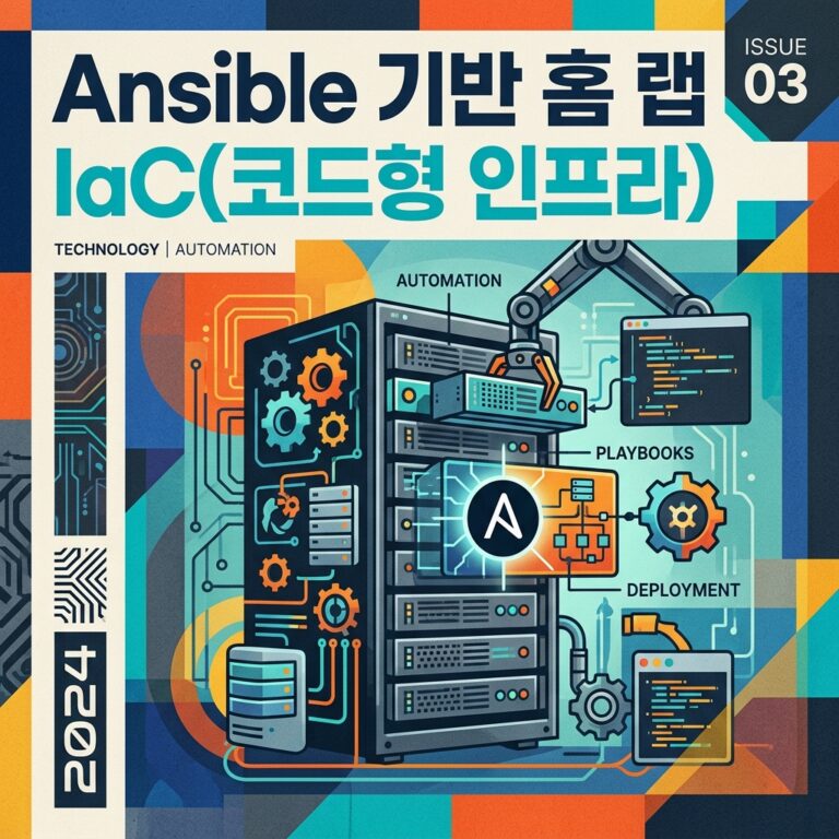 ai thumbnail poster Ansible 기반 홈 랩 IaC코드형 인프라 1787622134