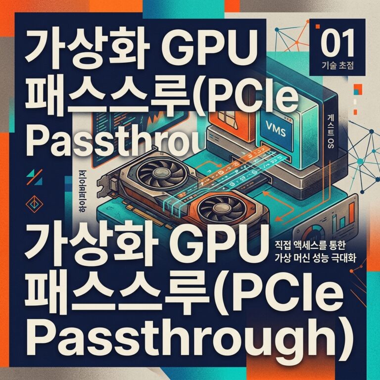 ai thumbnail poster 가상화 GPU 패스스루PCIe Passthrough 1787181372