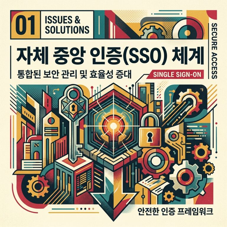 ai thumbnail poster 자체 중앙 인증SSO 체계 1787621764